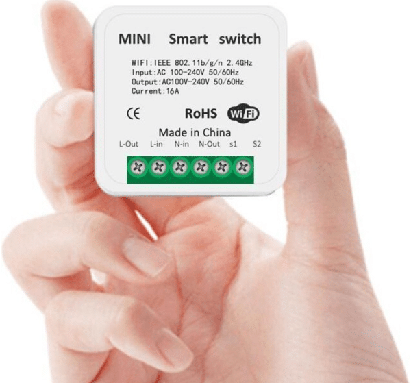 Mini Smart Switch Wifi eenvoudig te installeren tuya