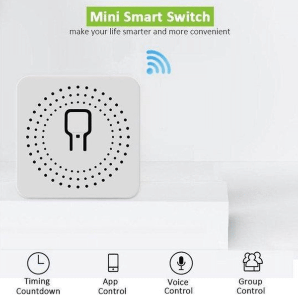 Mini Smart Switch Wifi eenvoudig te installeren tuya