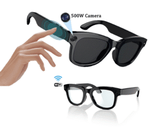 Navid smart zonnebril met ingebouwde Full HD camera en Bluetooth audiofunctie