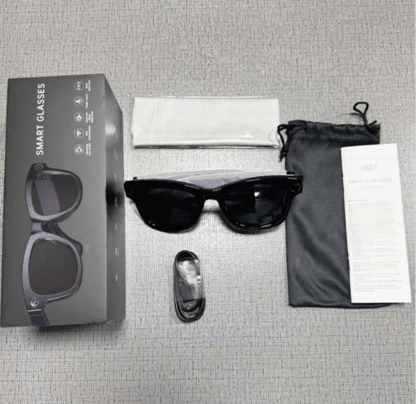 Navid smart zonnebril met ingebouwde Full HD camera en Bluetooth audiofunctie