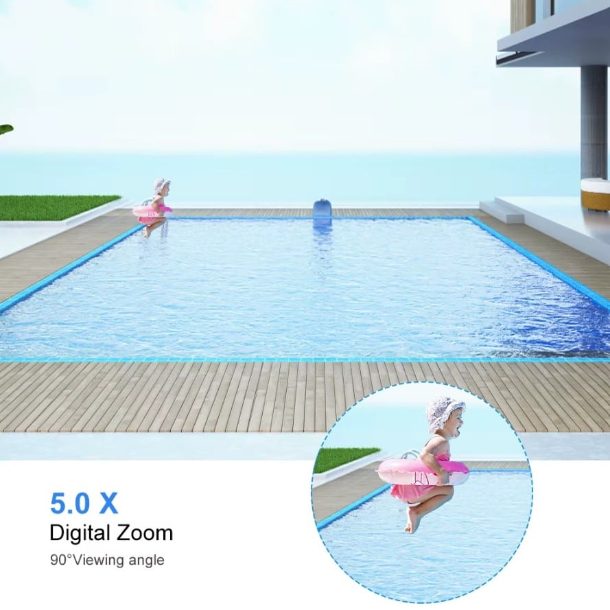 3MP TUYA WiFi PTZ Beveiligingscamera – AI Motion Tracking, Full-Color Nachtzicht & 2-Way Audio – Outdoor IP65 - Afbeelding 10