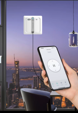 Liectroux S9 Slimme Raamrobot met Automatische Waterspray – App & Afstandsbediening