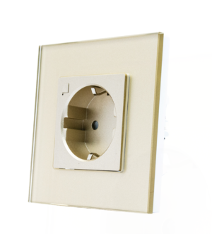 Slim WiFi Wandstopcontact 16A met Energiemeter – Tuya Smart Life